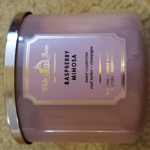 Bath & Body Works | Accents | Bath And Body Works White Barn Raspberry ...